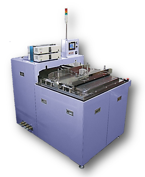 Sistema de limpeza e rebarbamento ultrassónico generalizado, com vácuo e pré-tratamento, Série MARS-DB